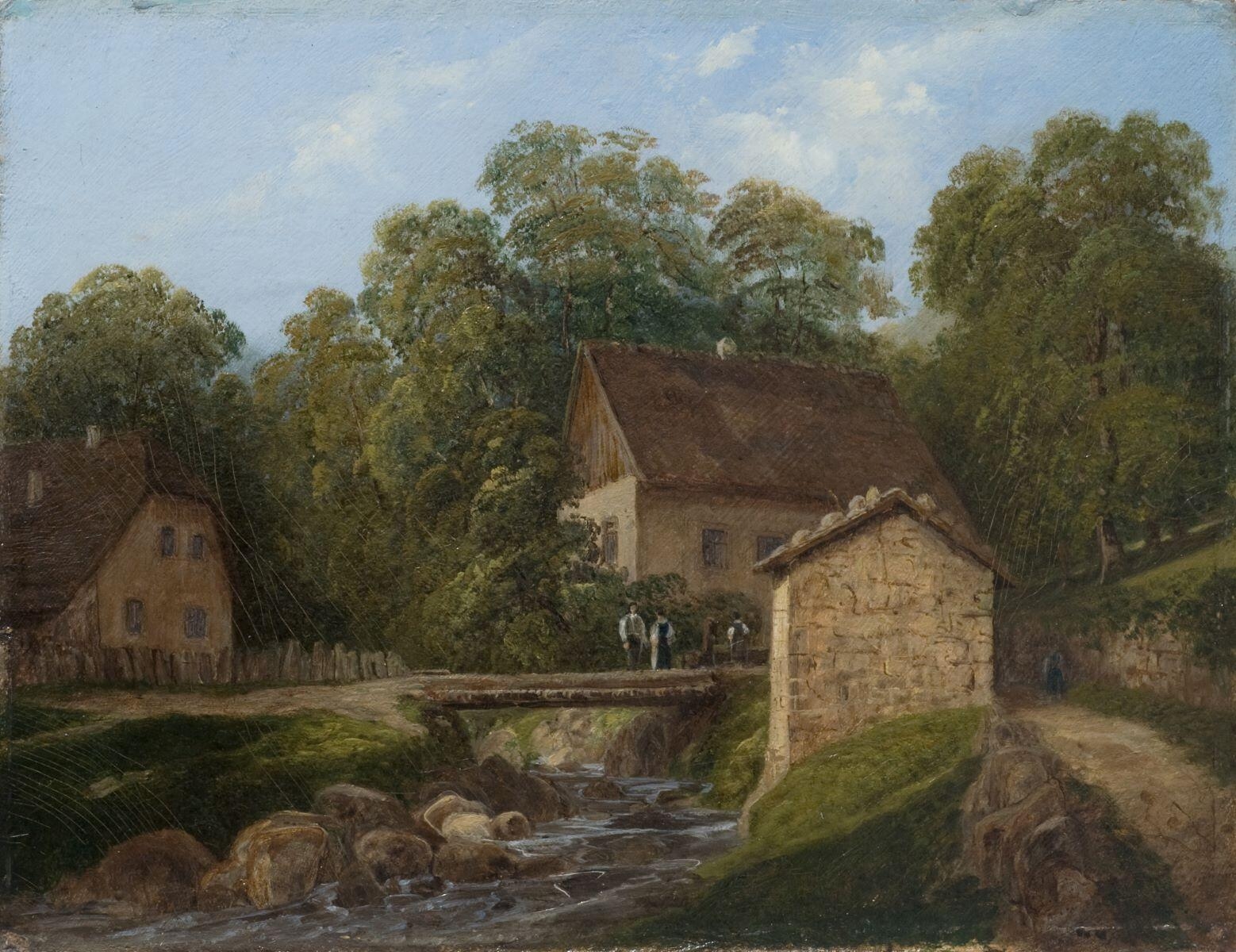 Insel à Soultzeren, David Ortlieb, 1820 vers