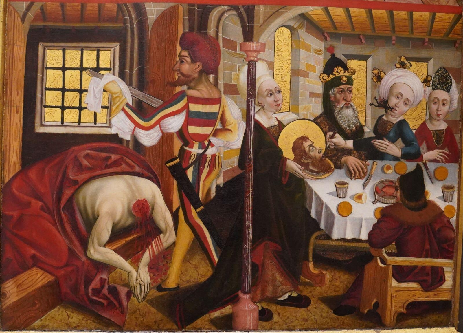 Retable de Saint Georges et des deux saints Jean_0