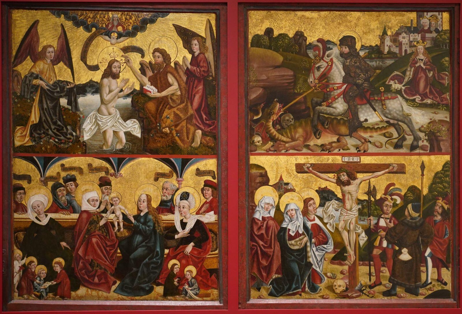 Retable de Saint Georges et des deux saints Jean_2