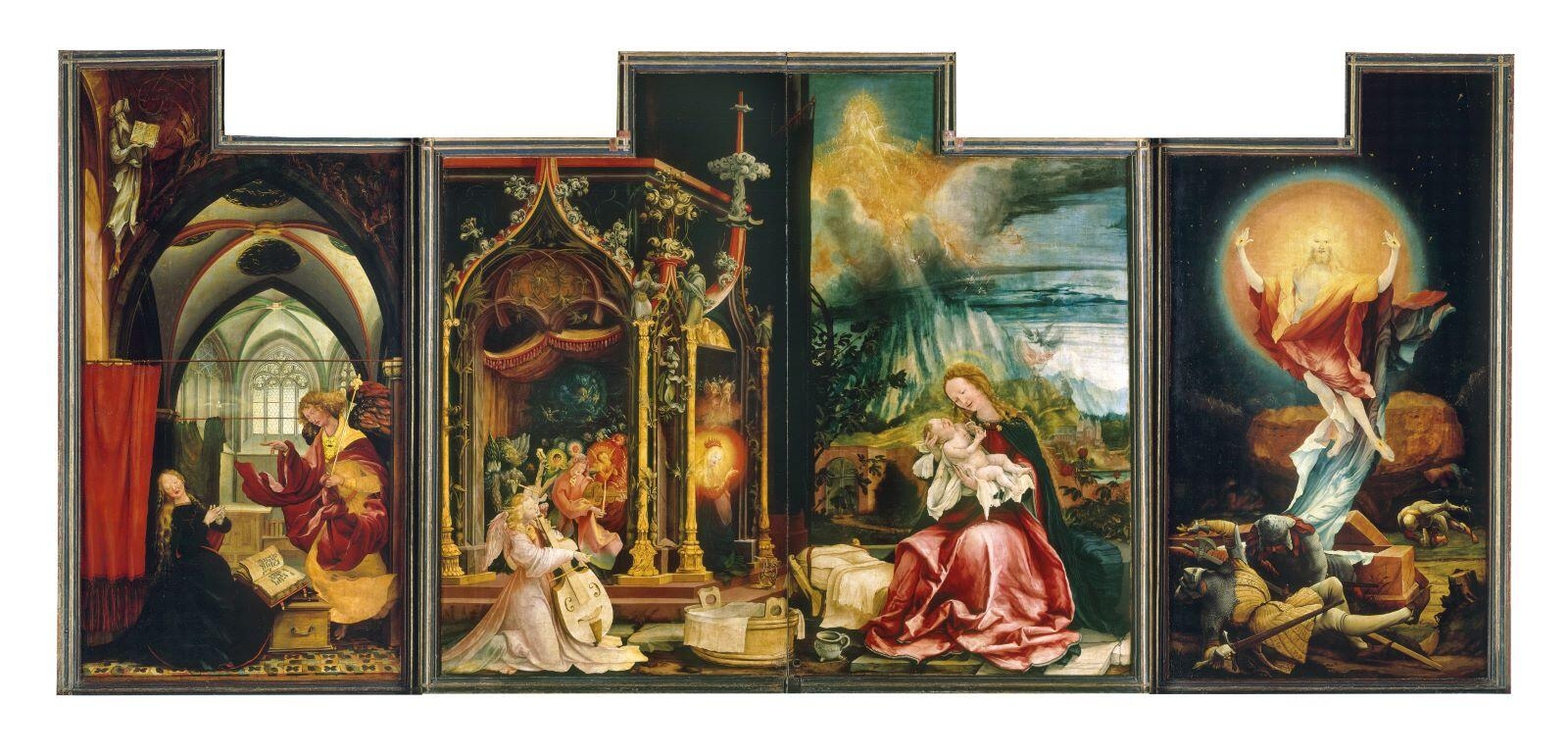 Retable d'Issenheim (panneaux peints)_2