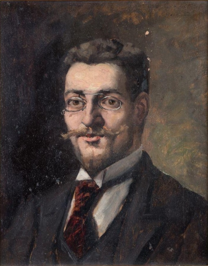 Portrait de Paul Betz (1869-1943), Gustave Stoskopf, 1896 vers