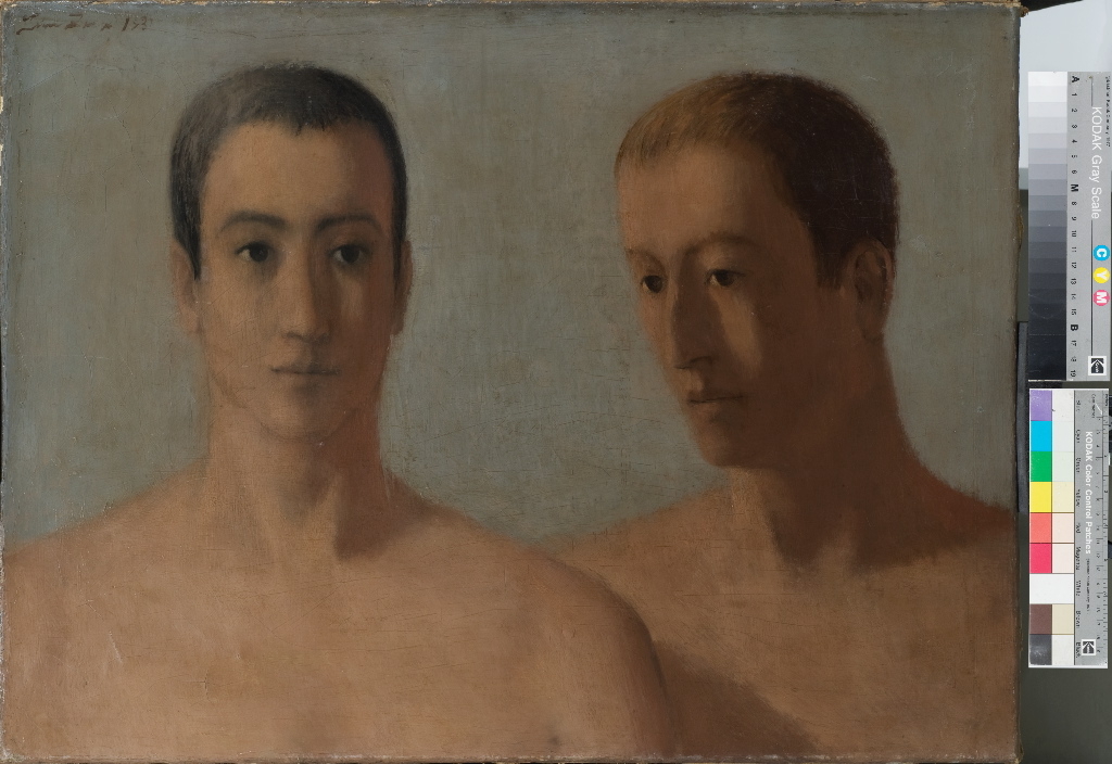 Double portrait d'hommes, Léon Zack, 1931
