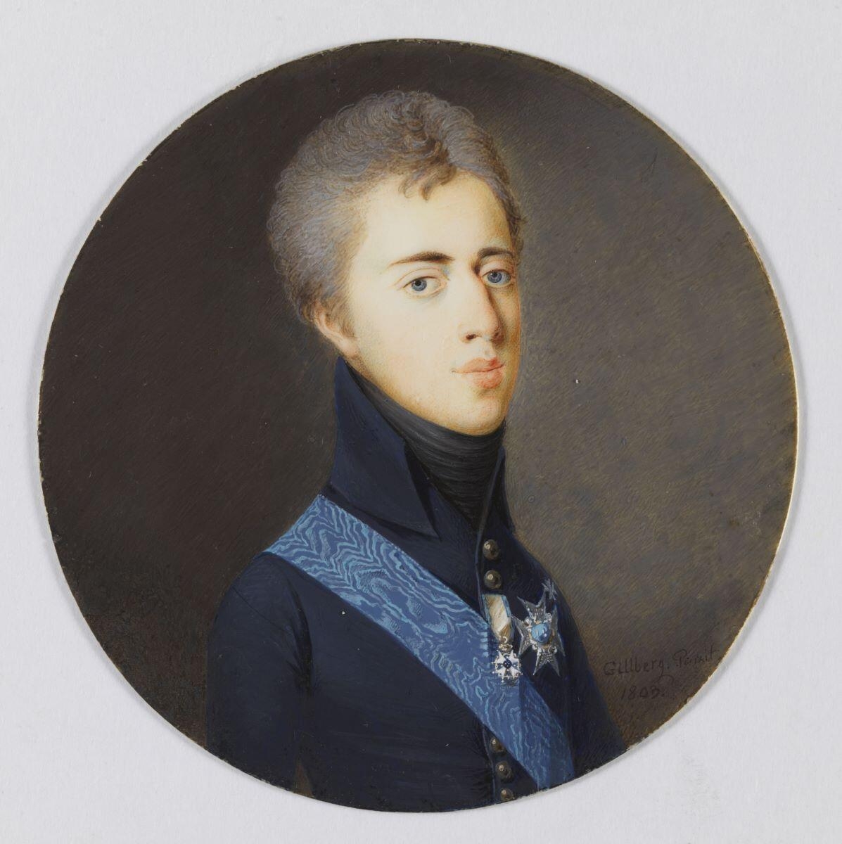 Portrait de Gustav IV Adolf (1778-1837), roi de Suède_0