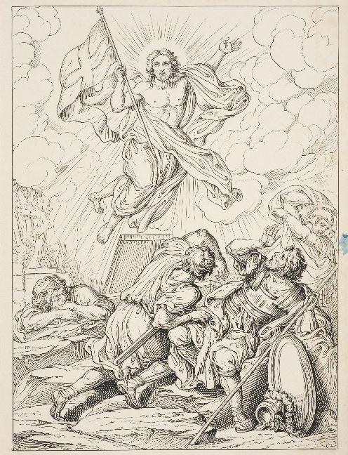 La Résurrection, Charles Antoine Adam Goutzwiller, 1840 vers