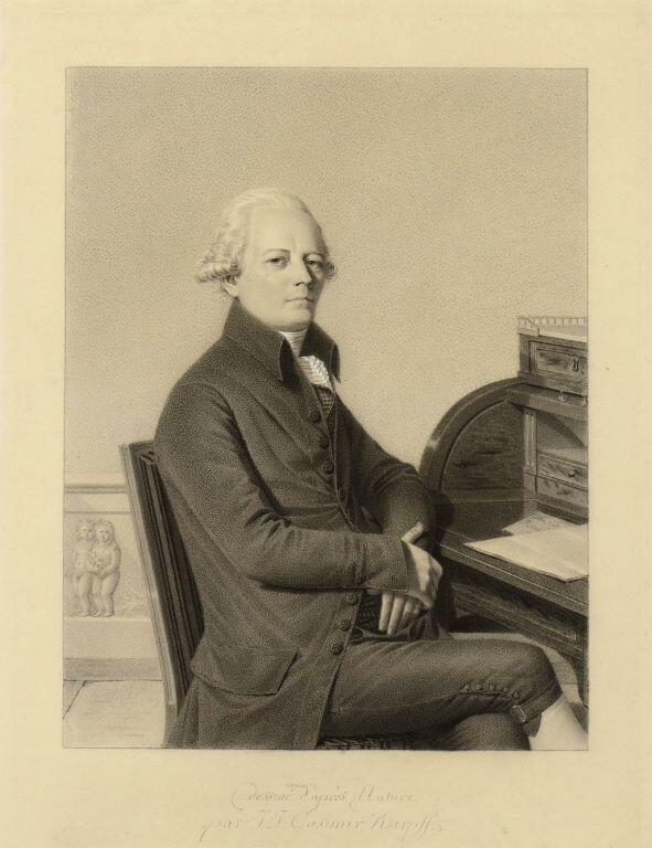 Portrait de Jean-Jacques Reiset (1730-1804), receveur général des finances du Haut-Rhin, Jean-Jacques Karpff