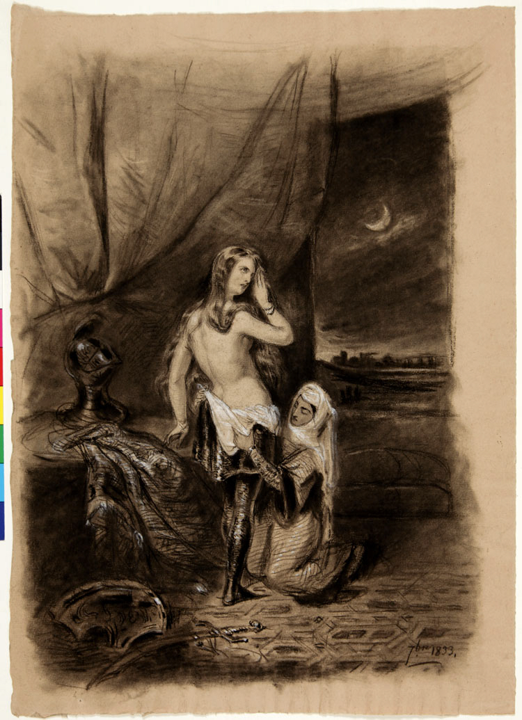 La Princesse Herminie revêtant l’armure de Clorinde_0