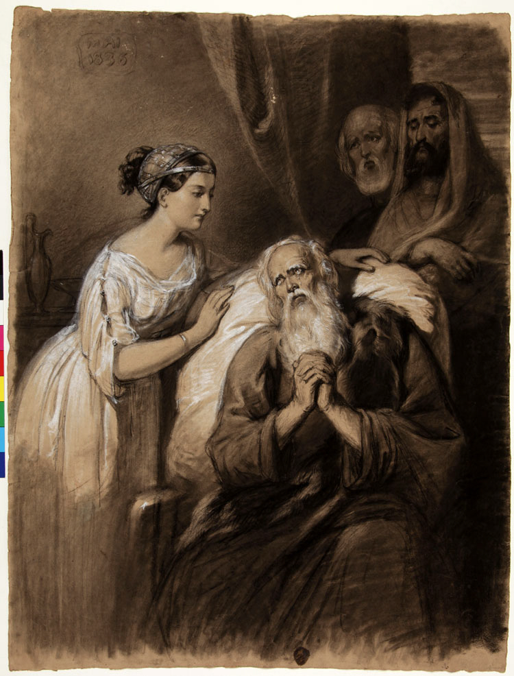 Le Roi Lear implorant le pardon de Cordelia_0