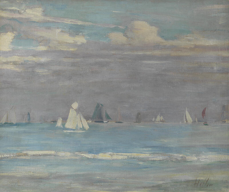 Marine, Paul César Helleu, 4e quart 19e siècle, 1er quart 20e siècle