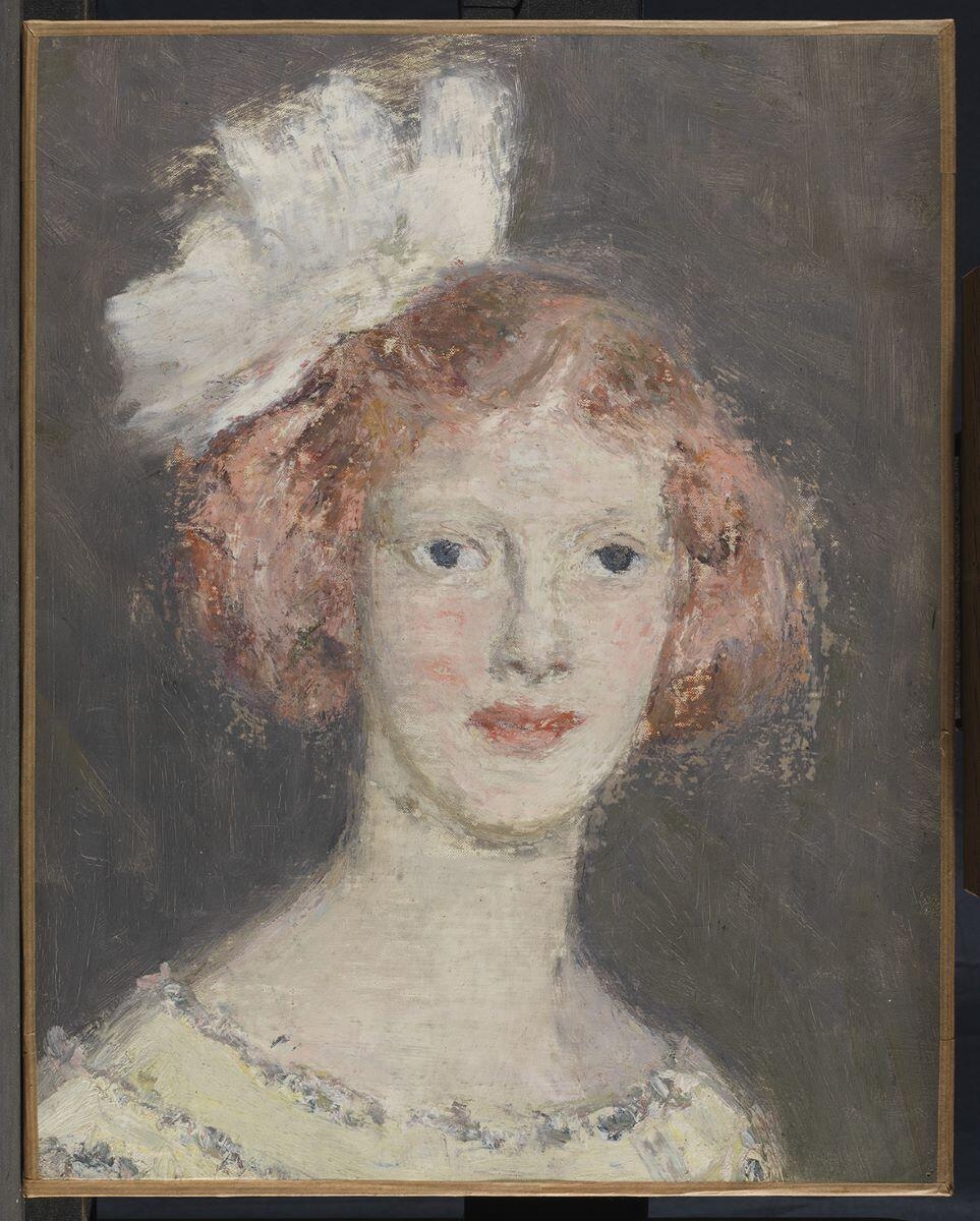 Portrait de jeune fille rousse, Paul César Helleu, 4e quart 19e siècle, 1er quart 20e siècle