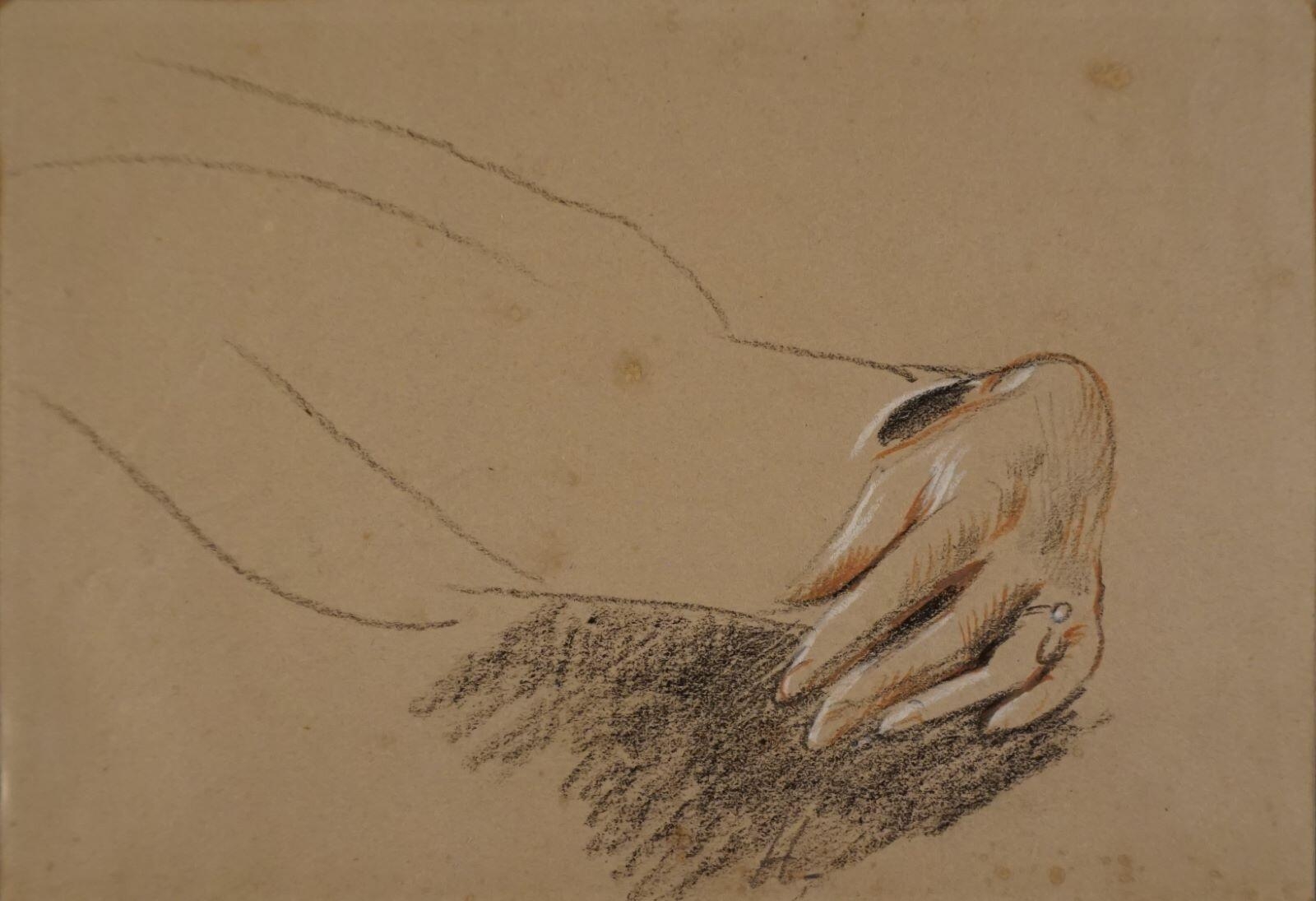La Main d'Alice Helleu (?), Paul César Helleu, 4e quart 19e siècle, 1er quart 20e siècle
