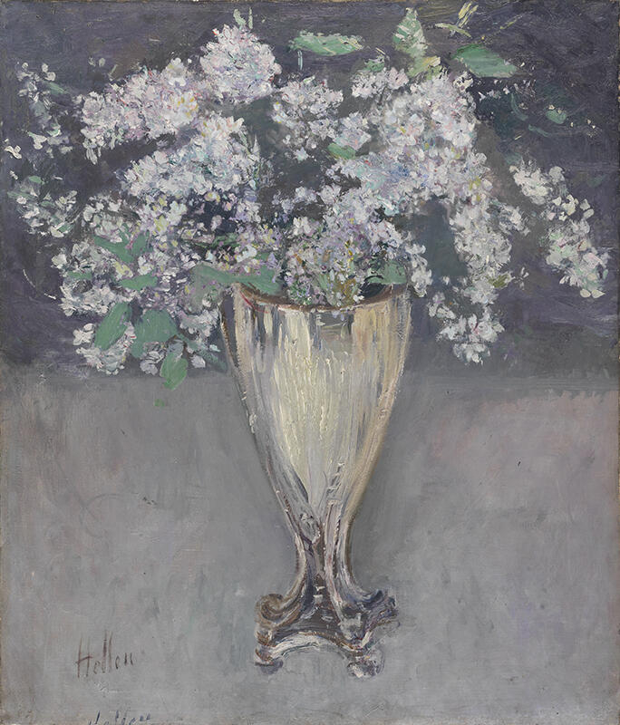 Bouquet de lilas, Paul César Helleu, 4e quart 19e siècle, 1er quart 20e siècle