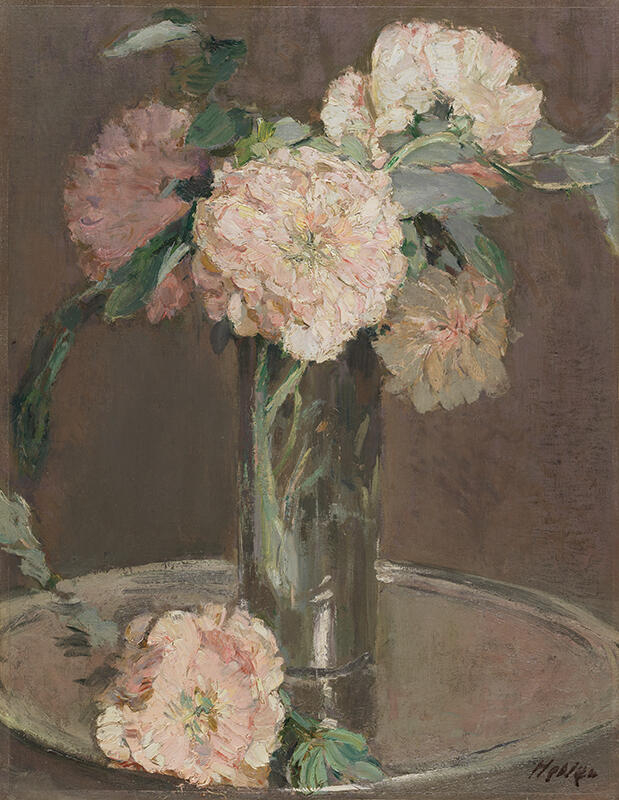 Bouquet de pivoines, Paul César Helleu, 4e quart 19e siècle, 1er quart 20e siècle