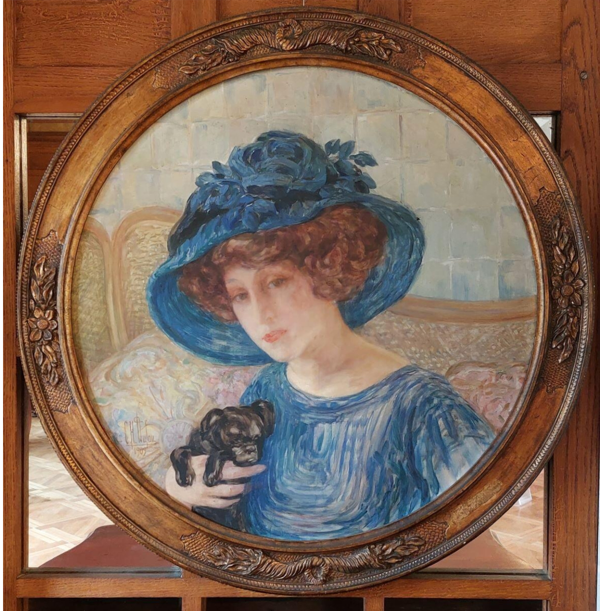 Rosemonde Gérard, Clémentine-Hélène Dufau, 1909 achevé en