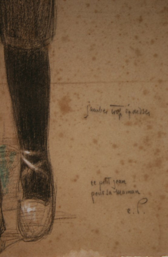 Jean Rostand au papillon, Eugène Pascau, 1904 achevé en