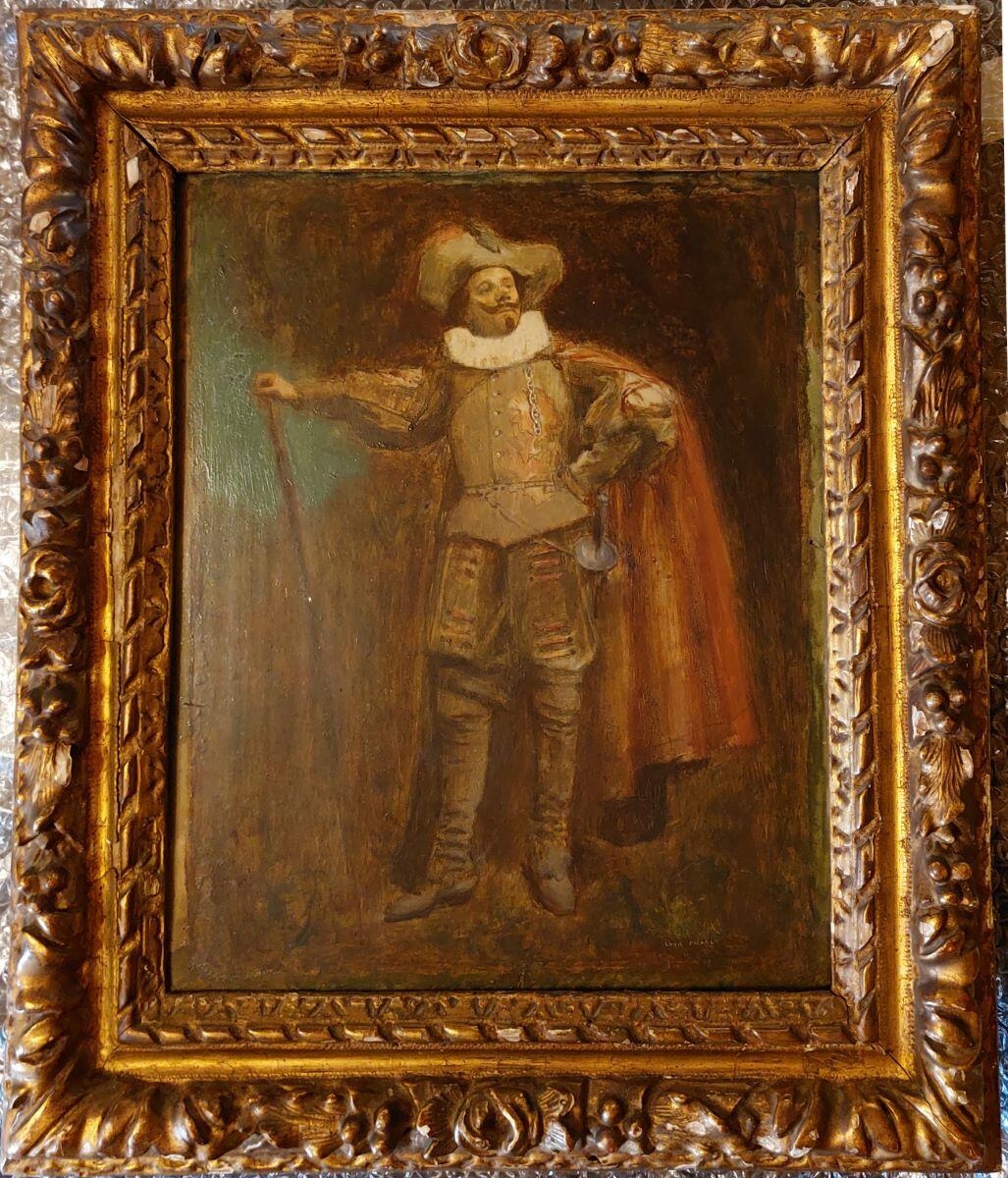 Coquelin dans le rôle de Cyrano, Louis Picard, 1898 vers