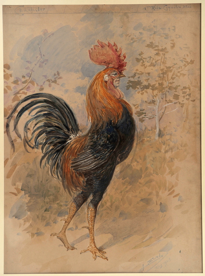 Chantecler, Alfredo Edel, 1908