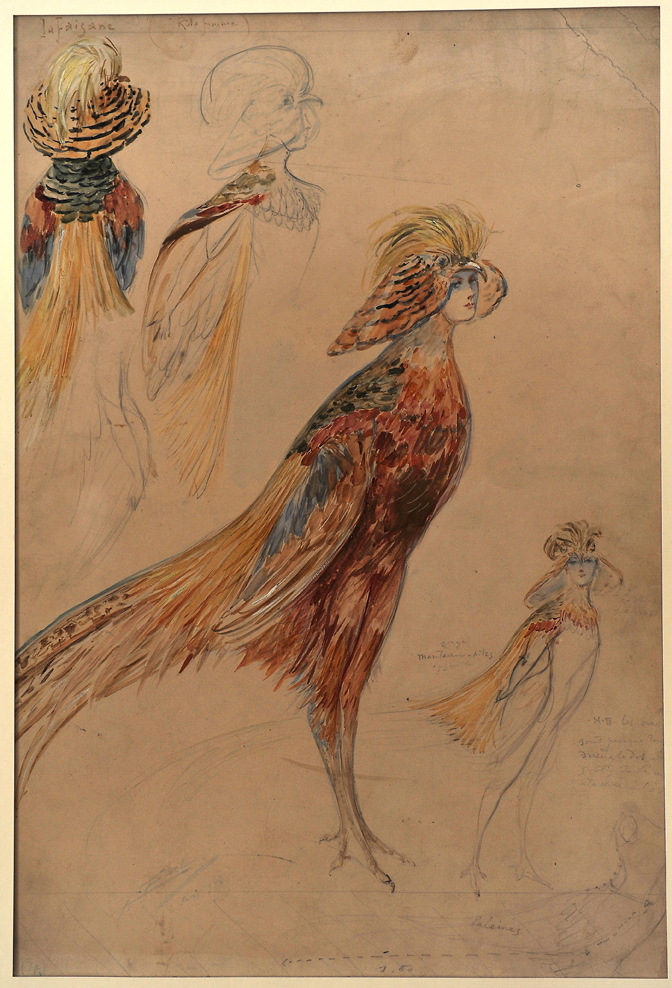 La Faisane, Alfredo Edel, 1908