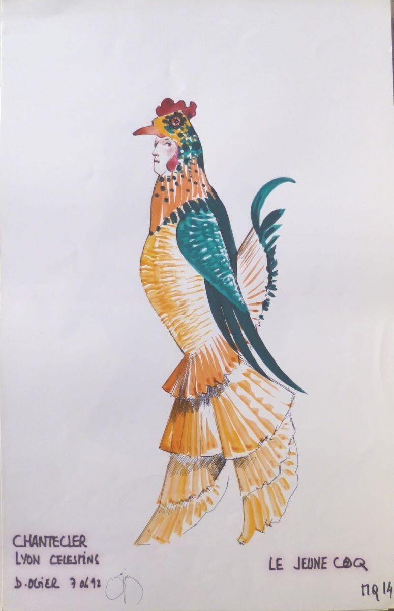 Le jeune Coq, Daniel Ogier, 1992 de
