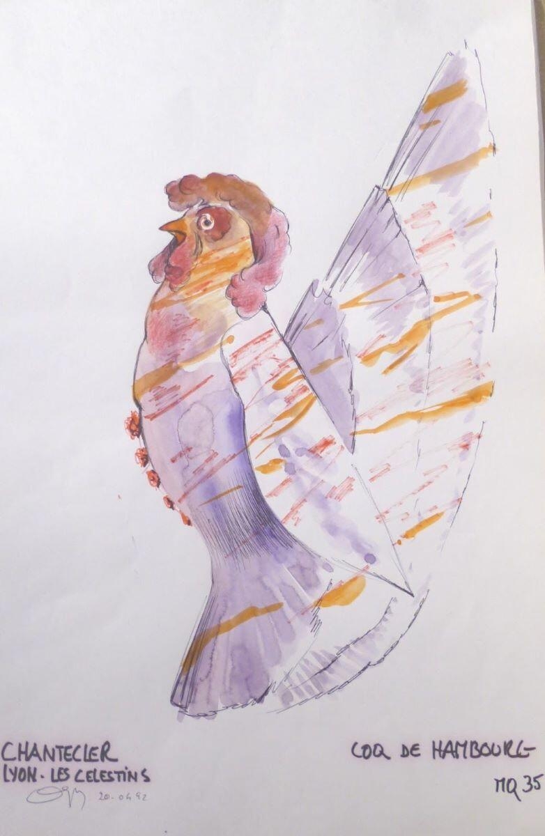 Le Coq de Hambourg, Daniel Ogier, 1992 de