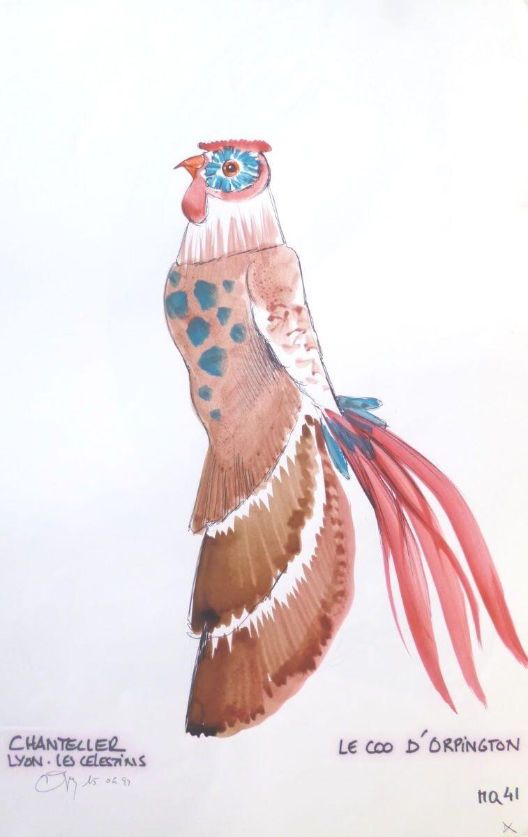 Le Coq d'Orpington, Daniel Ogier, 1992 de