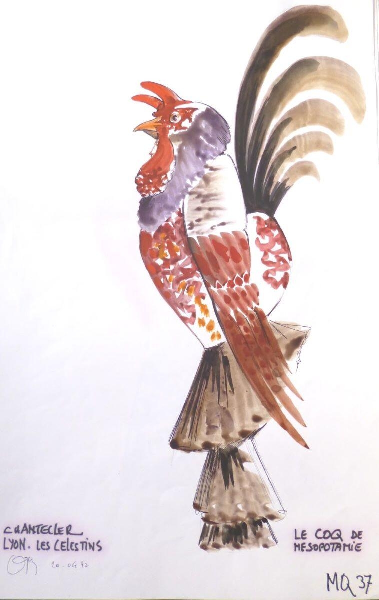 Le Coq de Mésopotamie, Daniel Ogier, 1992 de