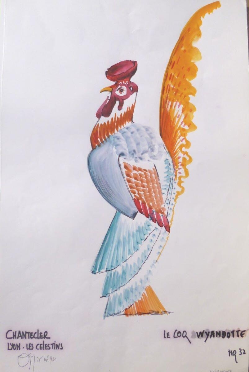 Le Coq Wyandotte, Daniel Ogier, 1992 de