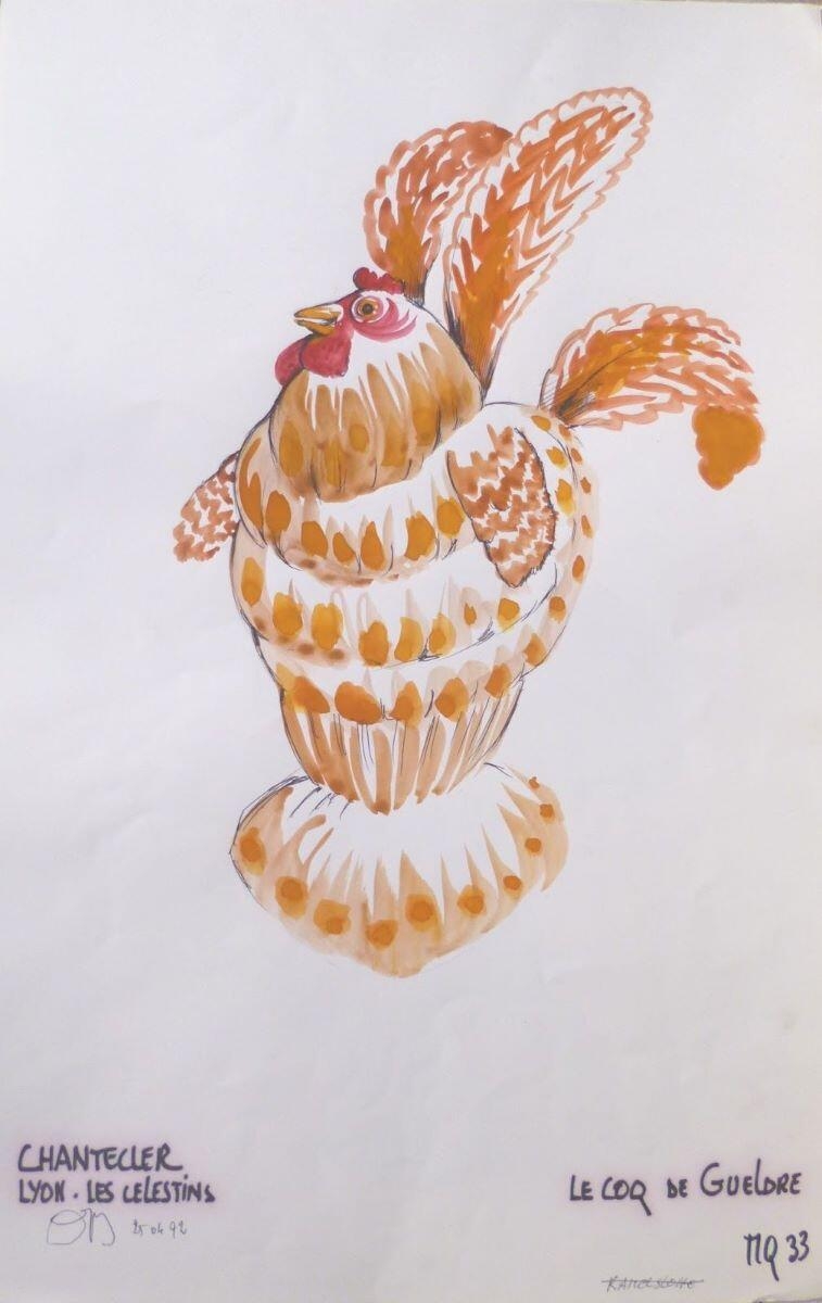 Coq de Gueldre, Daniel Ogier, 1992 de