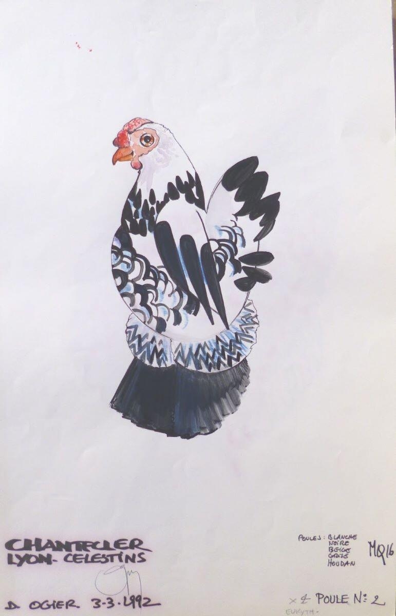 Poule  n°2, Daniel Ogier, 1992 de