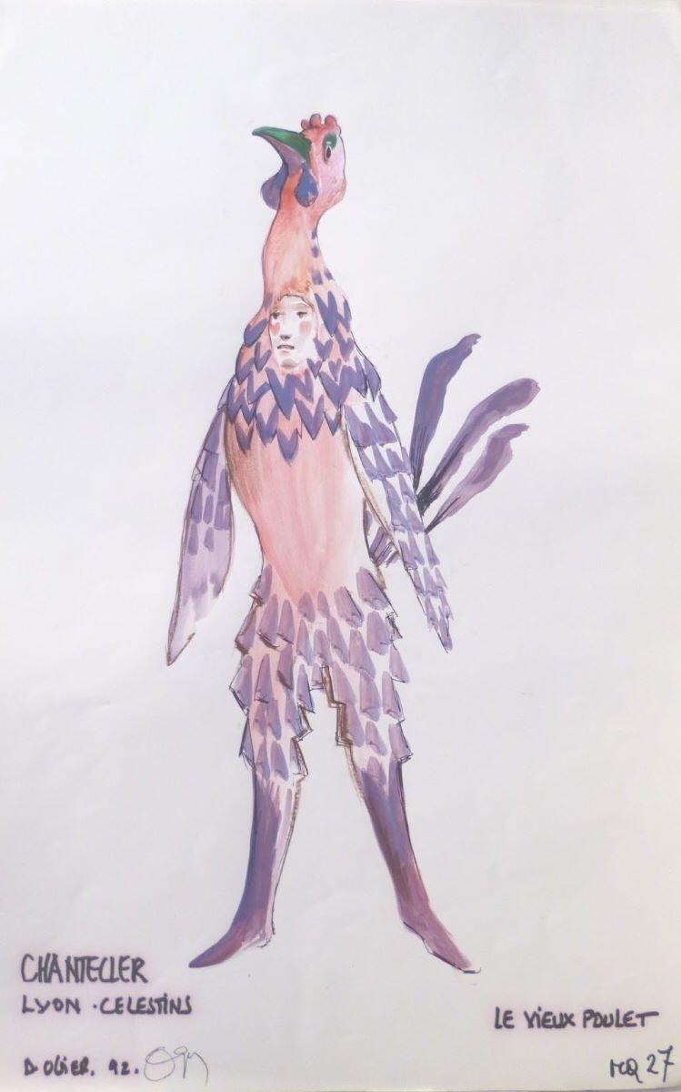 Le vieux poulet, Daniel Ogier, 1992 de