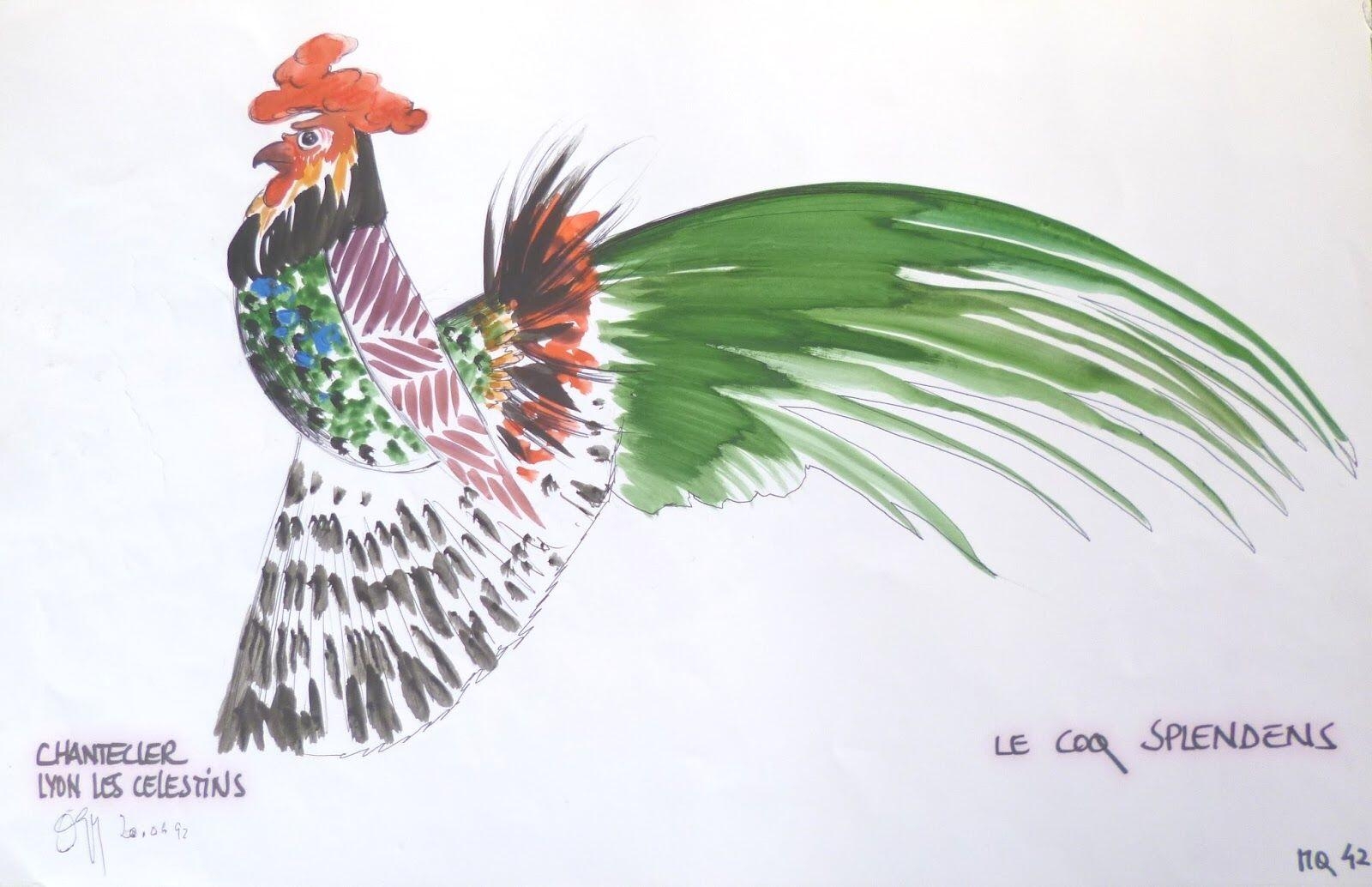 Coq Splendens, Daniel Ogier, 1992 de