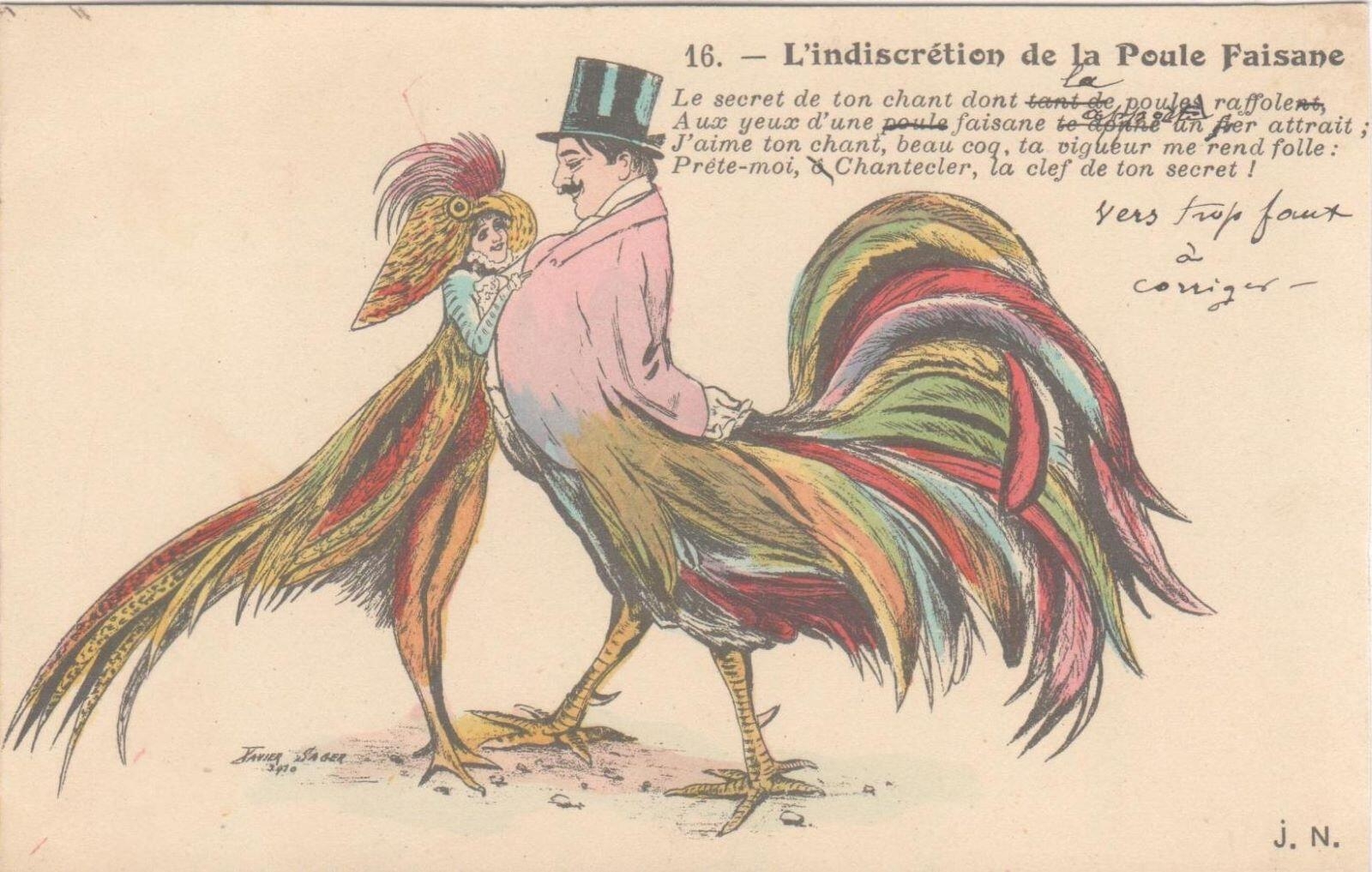 16.-L'indiscretion de la Poule Faisane_0