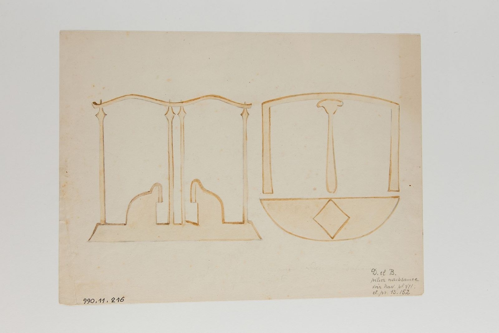 Signe du Heb Sed (titre factice), Marcelle Baud, 20e siècle