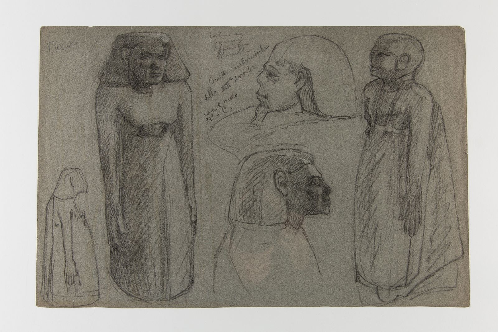 Sculpture de la XIIe dynastie (titre factice), Marcelle Baud, 20e siècle