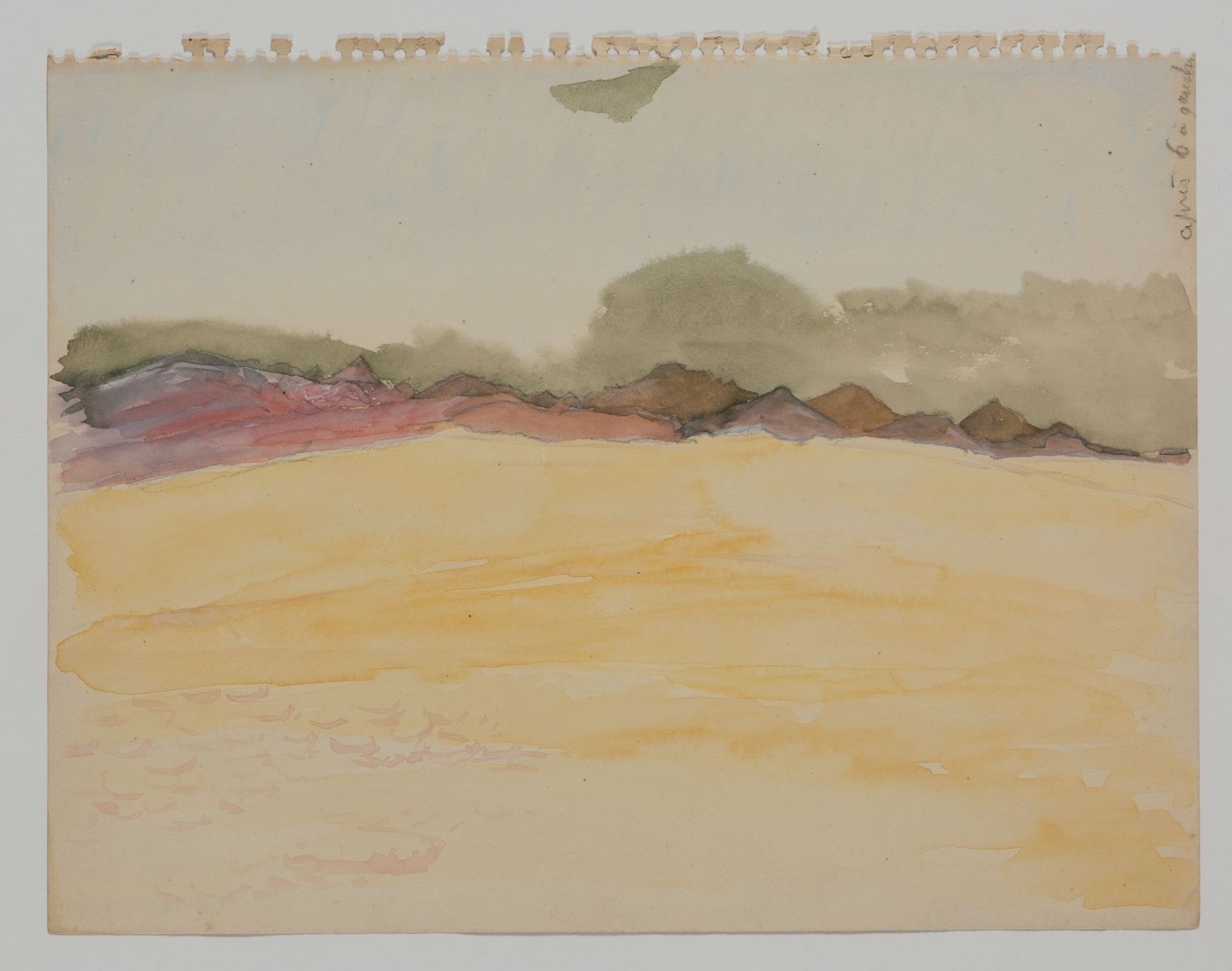 Alentours de Bidon 6 (titre factice), Marcelle Baud, 1938