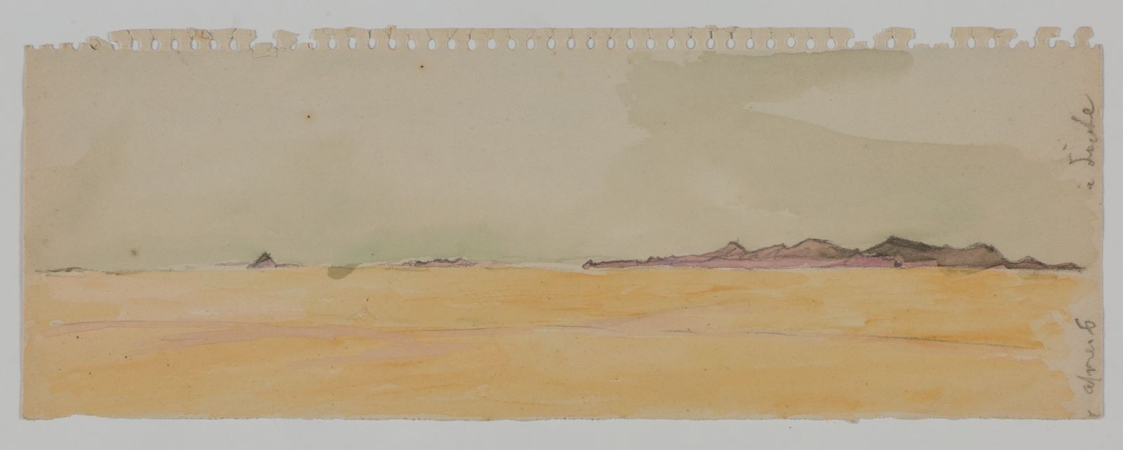 Alentours de Bidon 6 (titre factice), Marcelle Baud, 1938