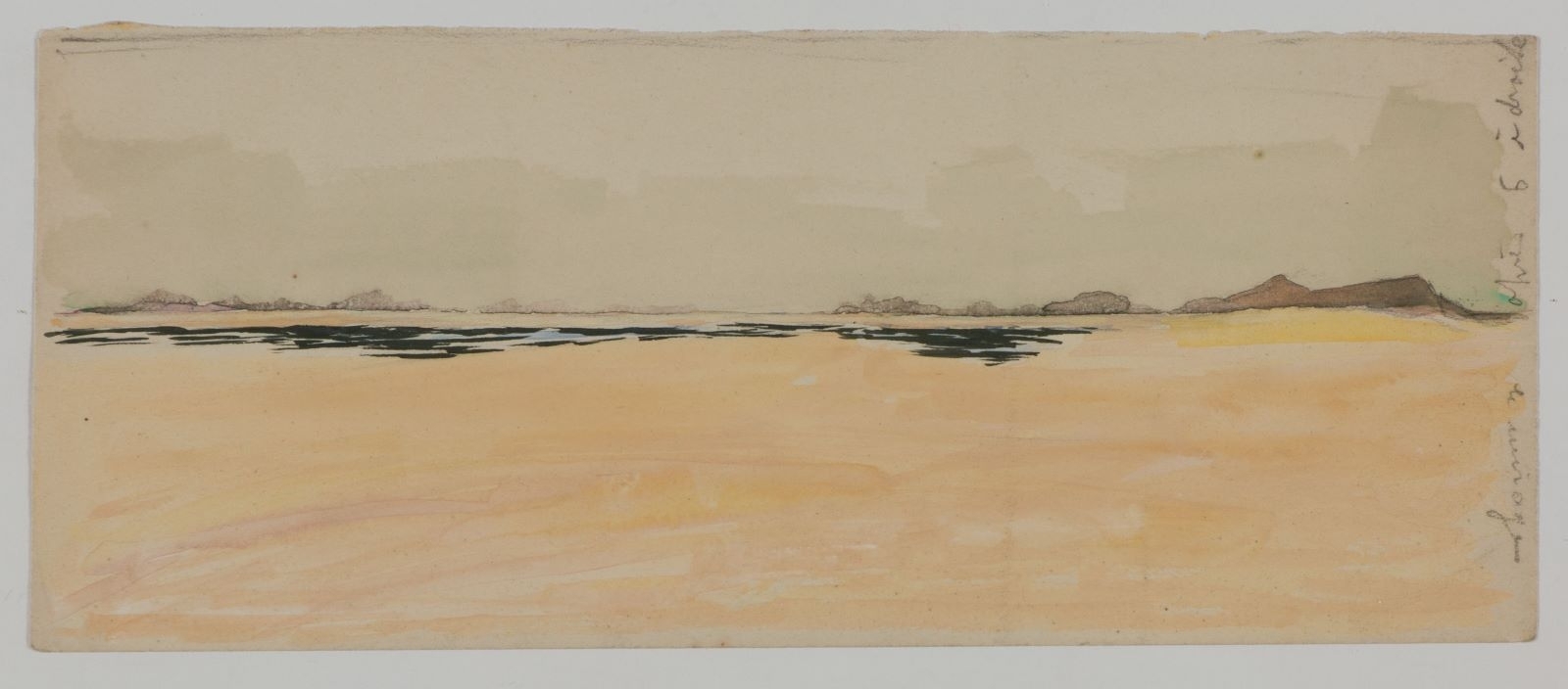 Mirage aux alentours de Bidon 6 (titre factice), Marcelle Baud, 1938 ?