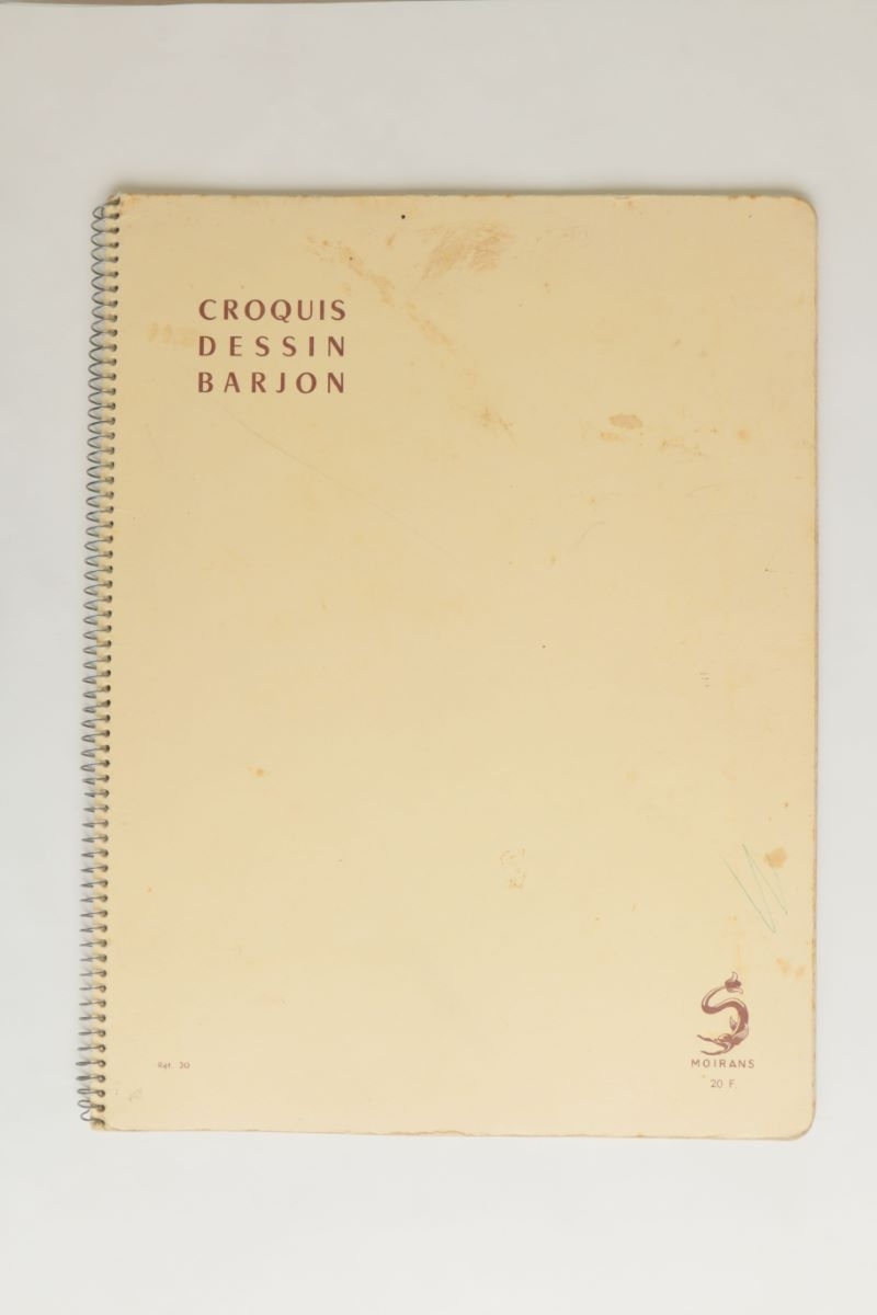 Carnet de croquis de différents édifices dans la Nièvre (titre factice)_0