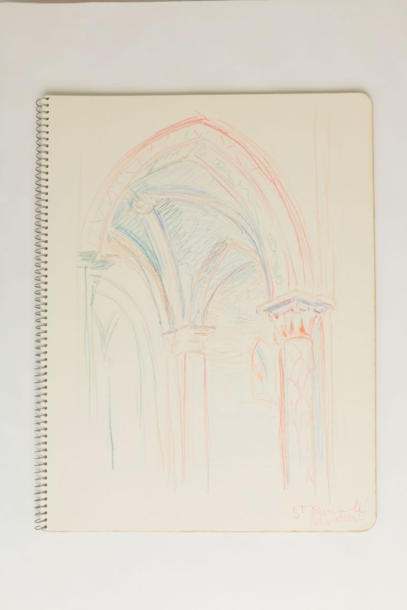 Carnet de croquis de différents édifices dans la Nièvre (titre factice)_2