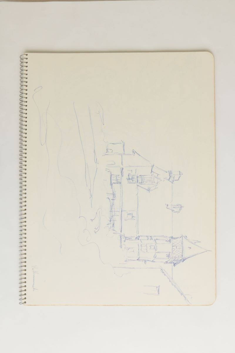 Carnet de croquis de différents édifices dans la Nièvre (titre factice)_3