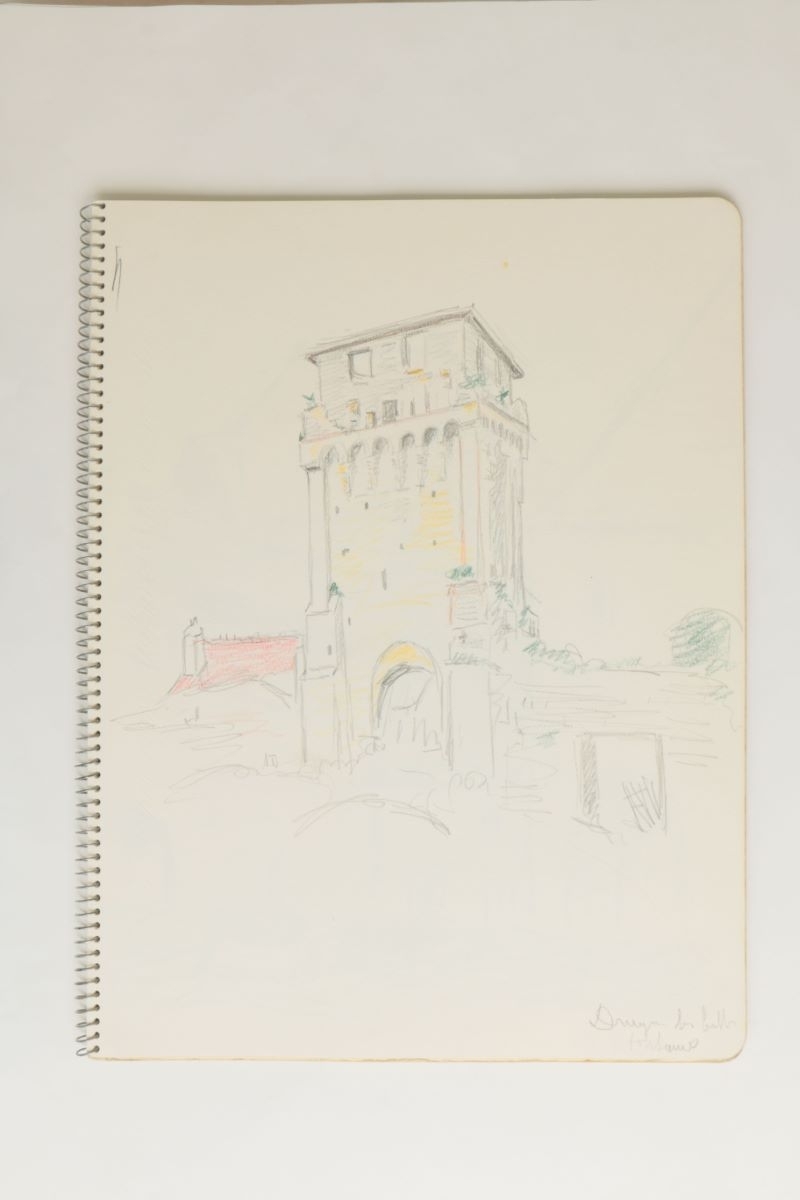Carnet de croquis de différents édifices dans la Nièvre (titre factice)_5