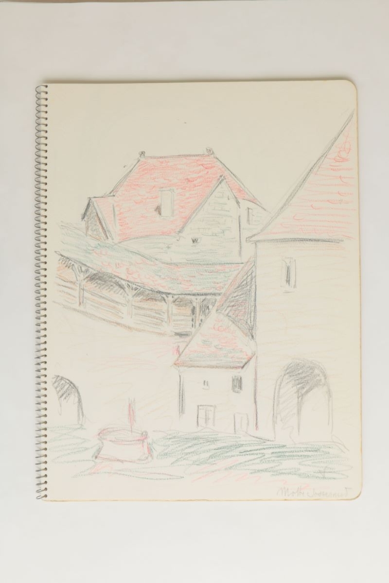 Carnet de croquis de différents édifices dans la Nièvre (titre factice)_6