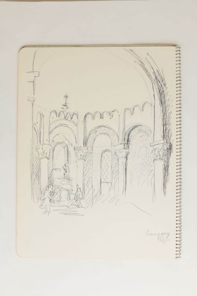 Carnet de croquis de différents édifices dans la Nièvre (titre factice)_8