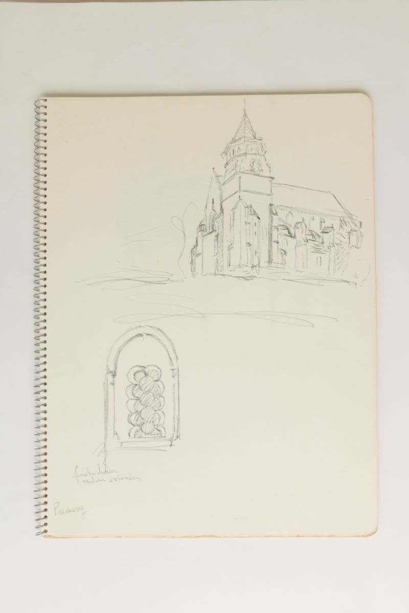 Carnet de croquis de différents édifices dans la Nièvre (titre factice)_10