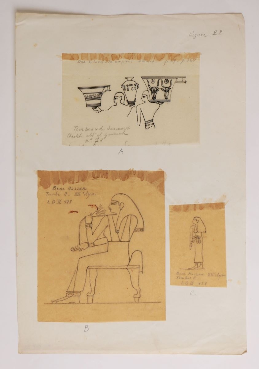 Planche de croquis du Lepsius (titre factice)_0