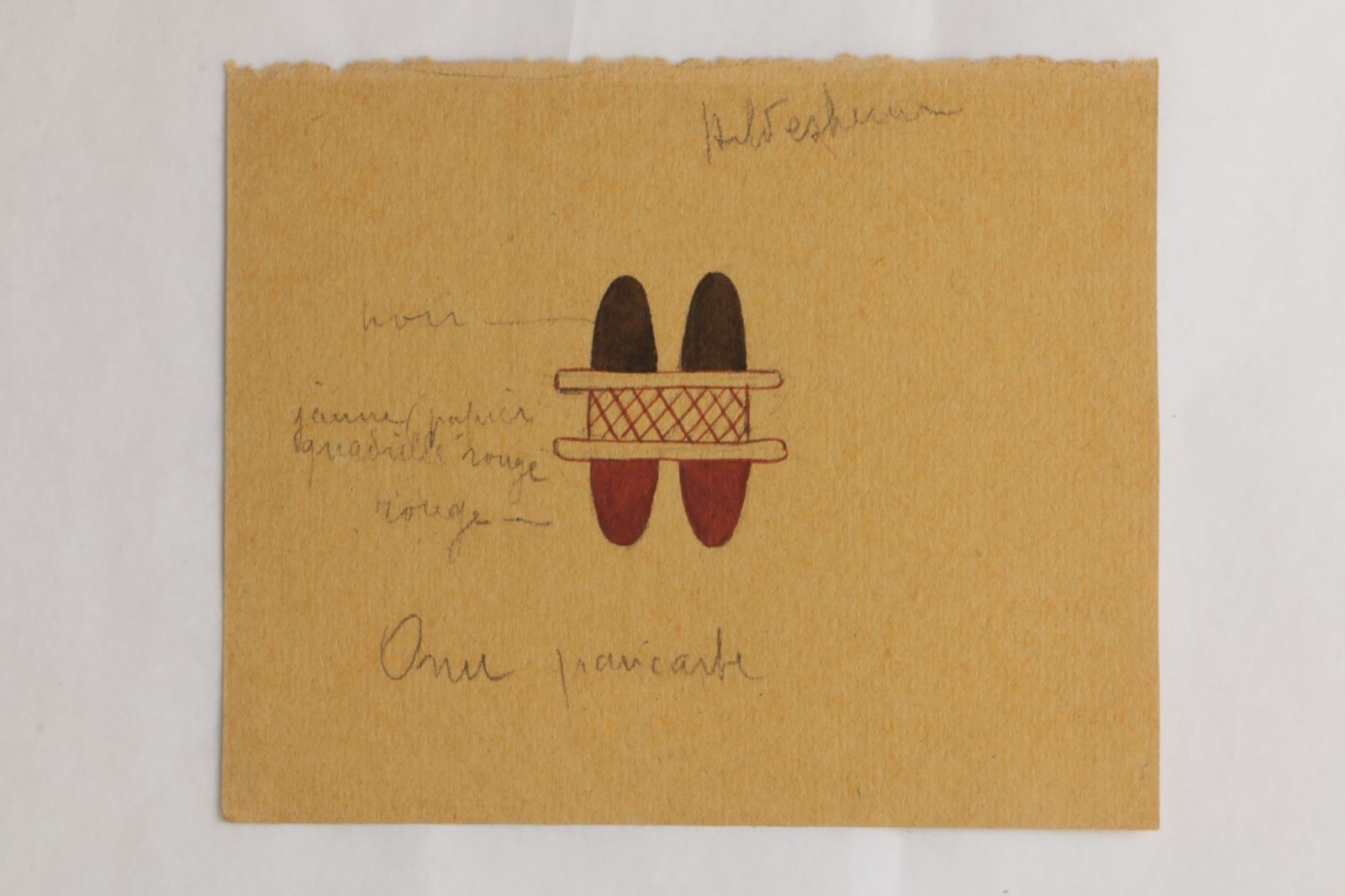 Hiéroglyphes (titre factice), Marcelle Baud, 20e siècle