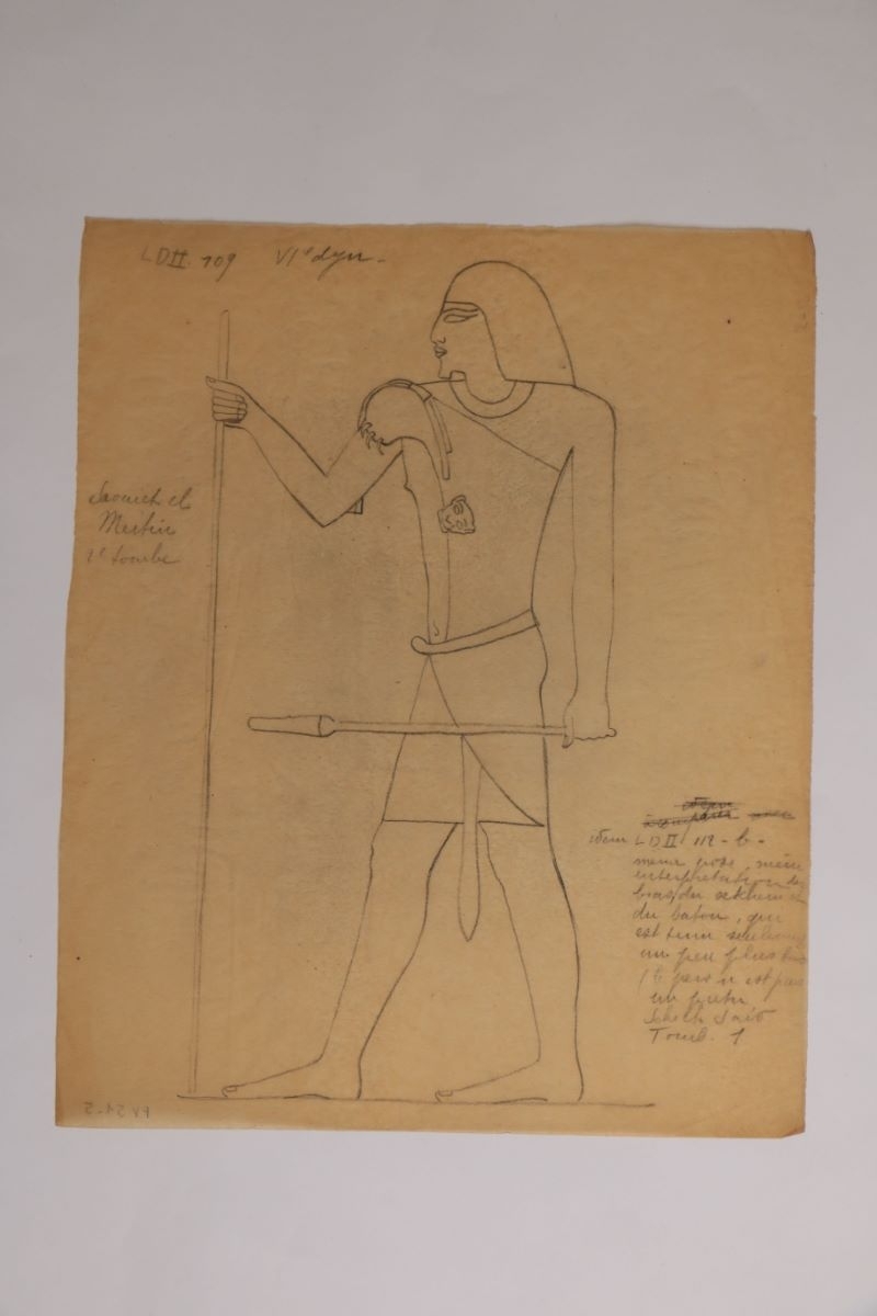 Le défunt Khunes (titre factice), Marcelle Baud, 20e siècle