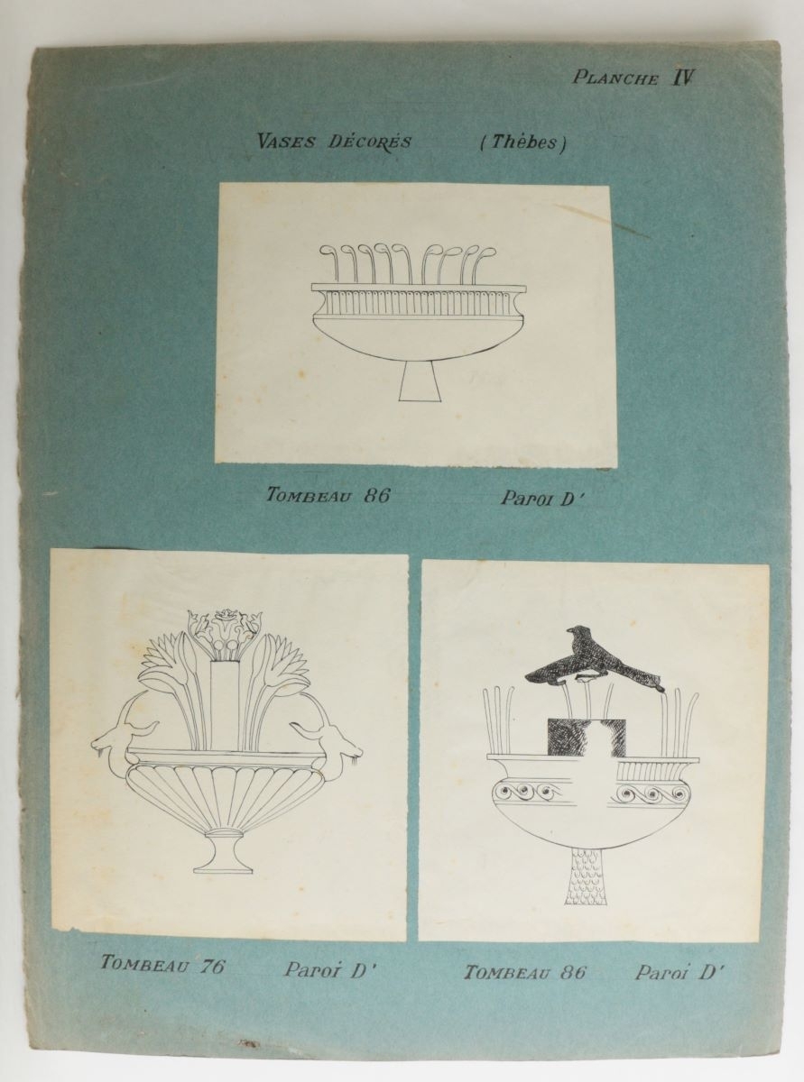 Vases décorés (titre manuscrit), Marcelle Baud, 1978 avant
