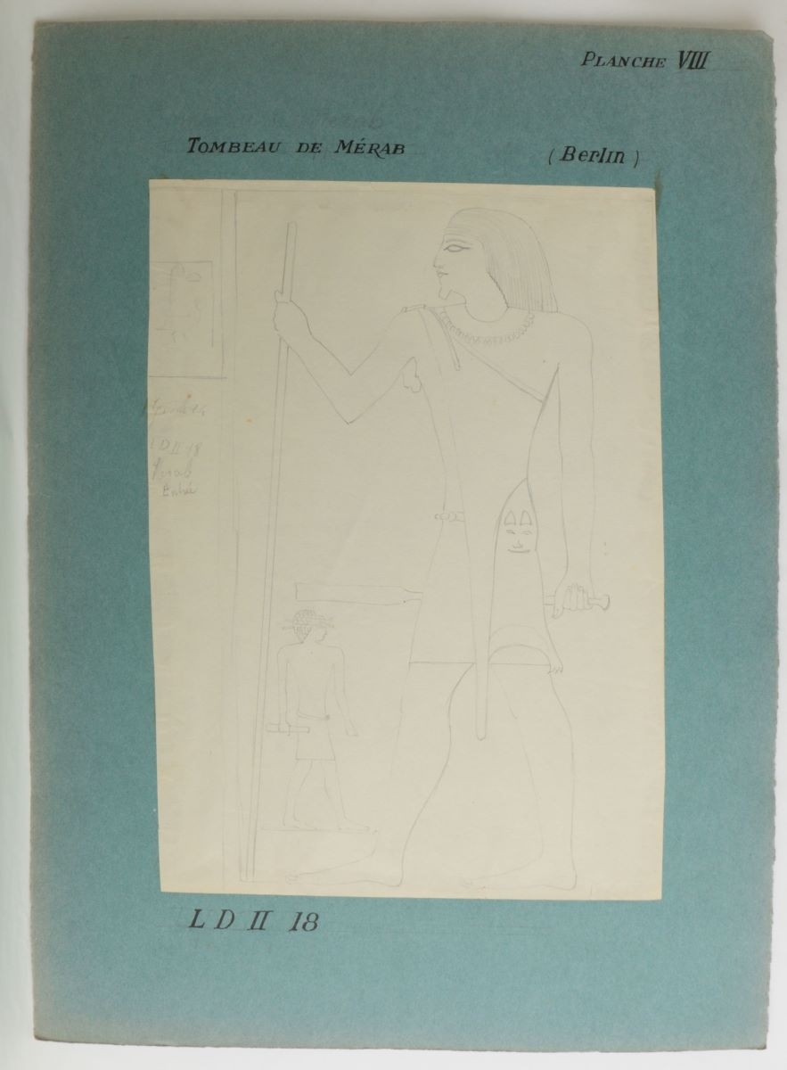 Tombeau de Mérab (titre manuscrit), Marcelle Baud, 1978 avant