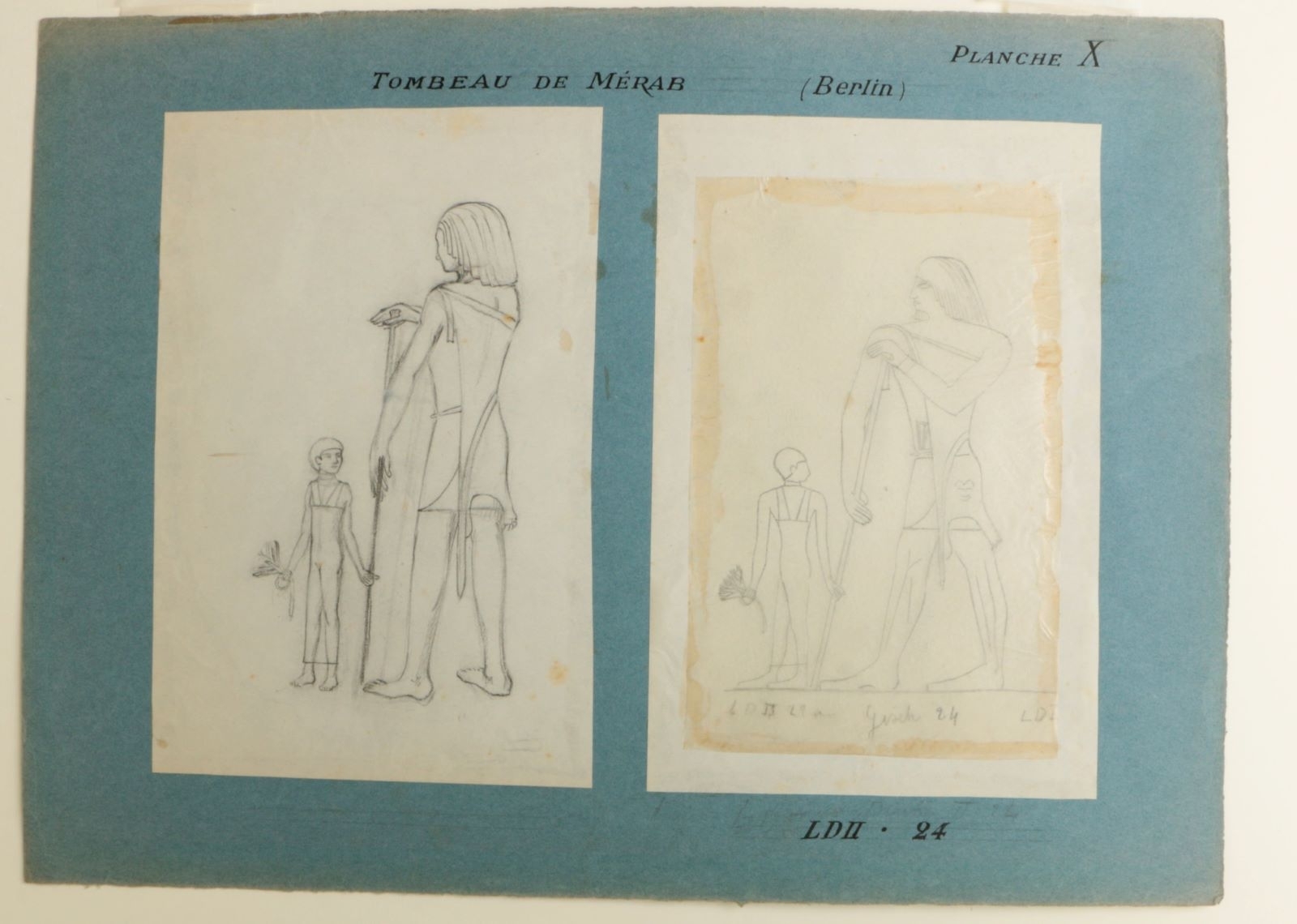 Tombeau de Mérab (titre manuscrit), Marcelle Baud, 1978 avant