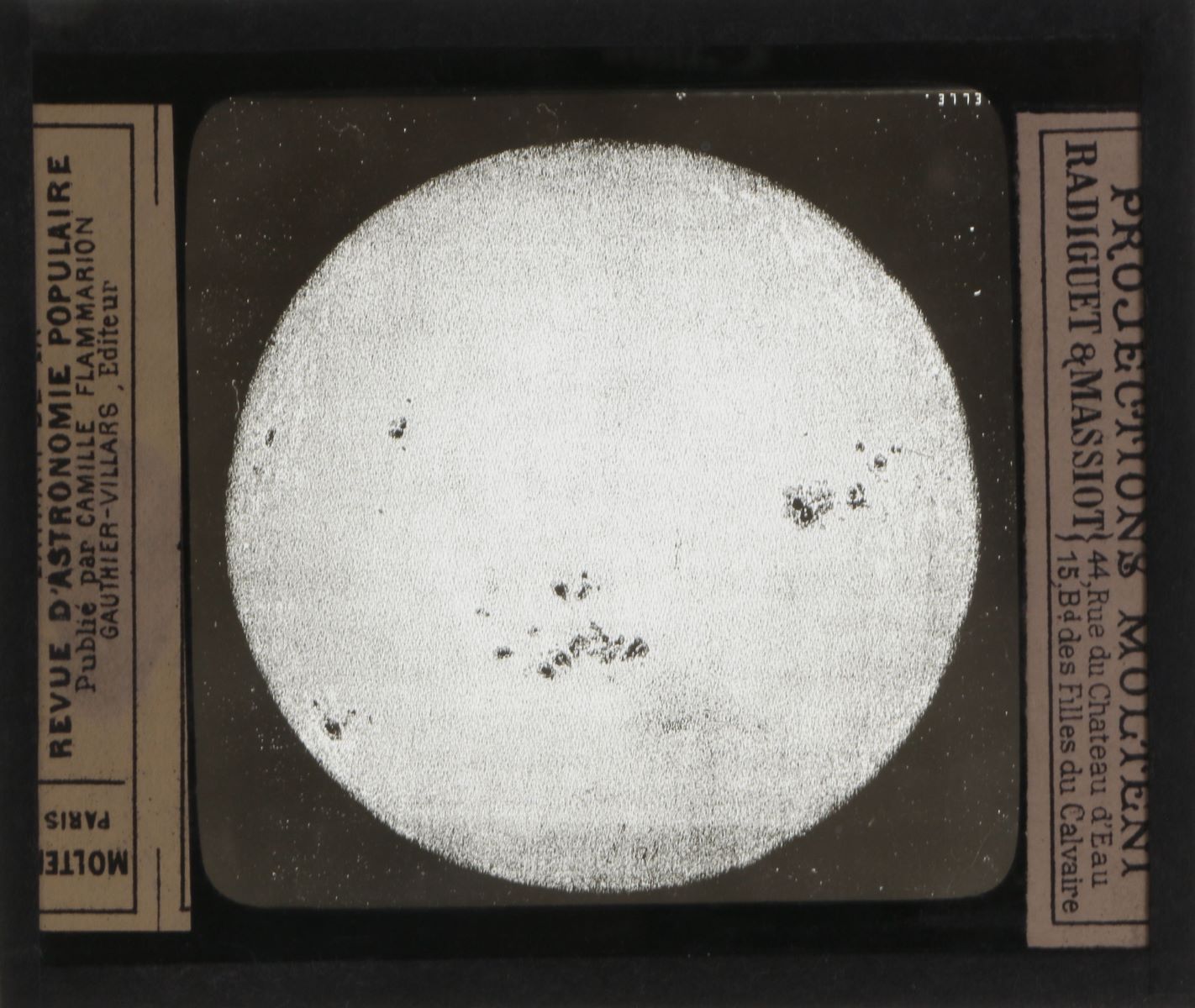 Aspect du soleil et de ses tâches (titre inscrit)_0